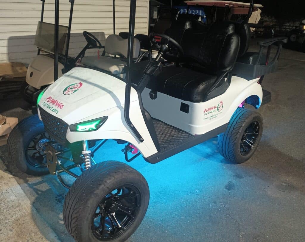 Flamingo Custom Carts LED lights accessories in Atlanta, GA
