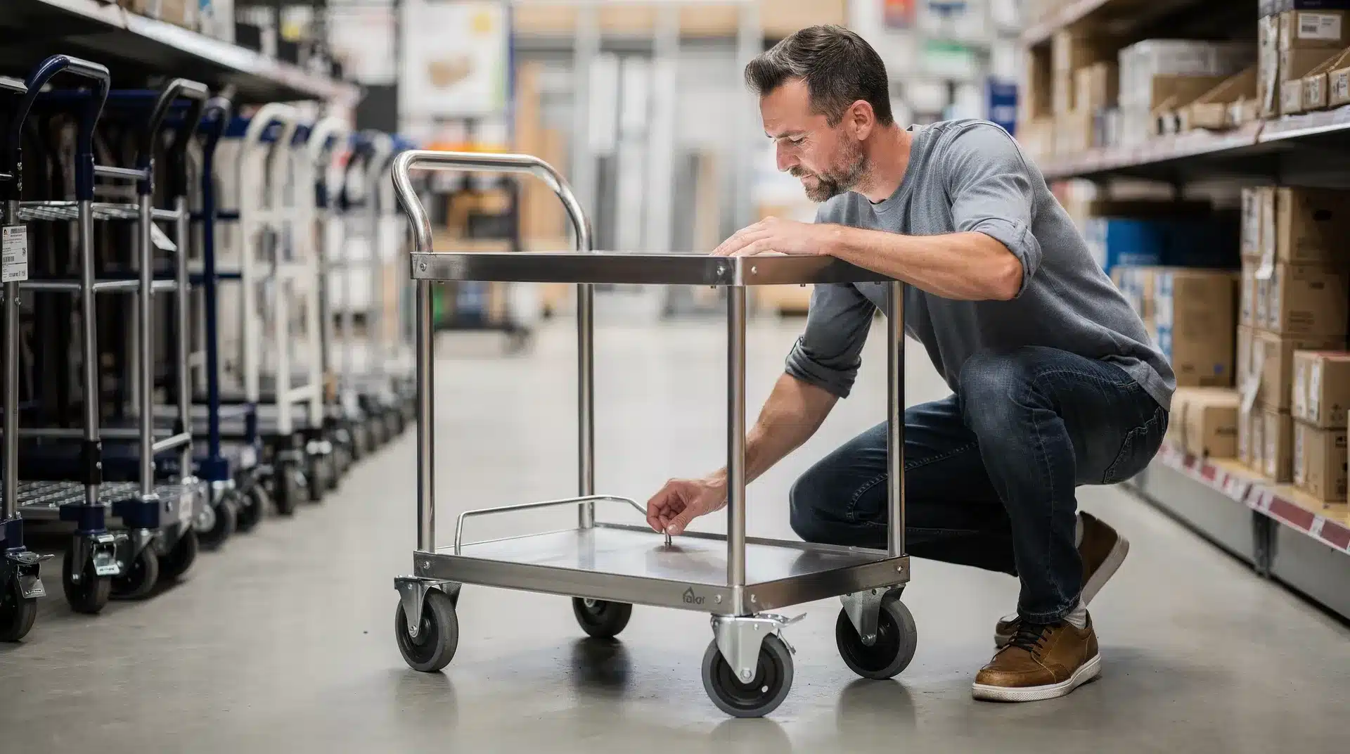 Key upgrades to consider when purchasing a new golf cart include premium wheels, LED lighting